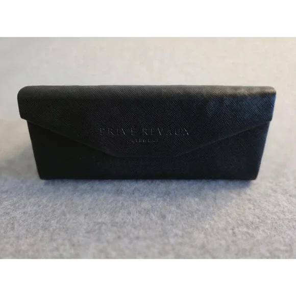 PRIVE REVAUX Sunglasses Polarized Brown Lens White Marble Frame AuthenticityCard - Picture 7 of 7